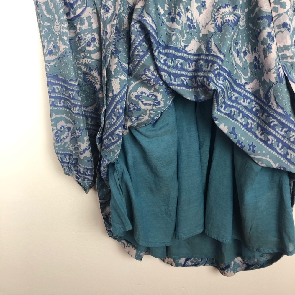 Free People Backless Long Sleeves Dress with Back Keyhole Size Small - Picture 9 of 12